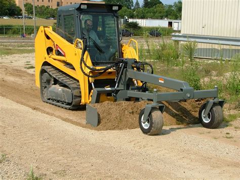 skid steer laser grader attachment for sale|skid steer laser grading system.